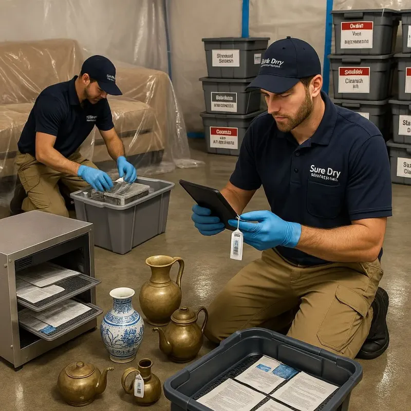 Content Protection and Restoration process in East Islip, NY