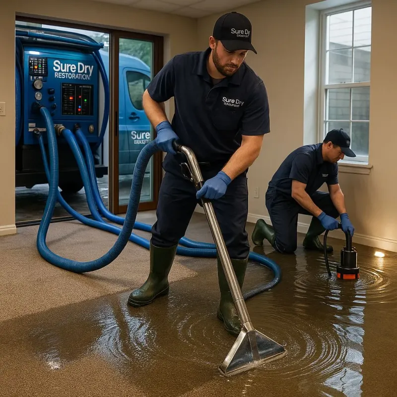 Water Extraction and Removal process in East Islip, NY
